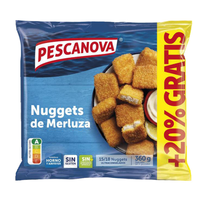 Nuggets de merluza