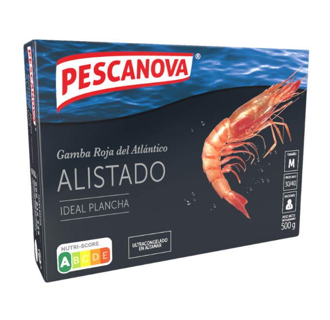 gamba roja alistado 500g pescanova