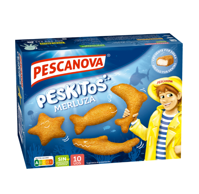 Peskitos de merluza pescanova