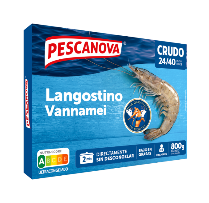 Langostino vannamei crudo compra online pescanova