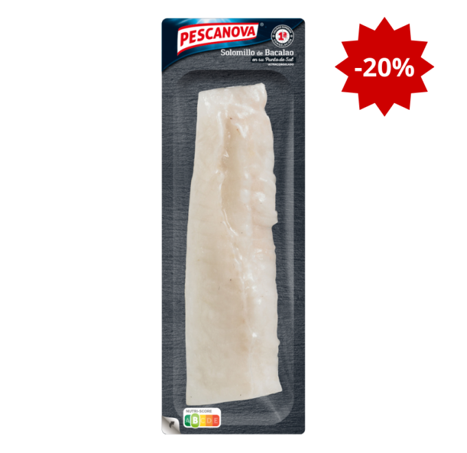 Solomillo de Bacalao 500g