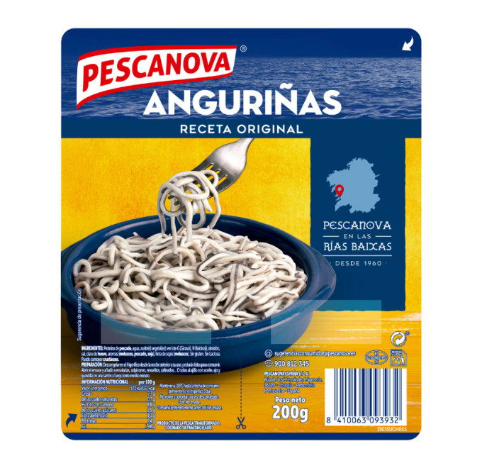 Anguriñas 100+100g tienda online pescanova