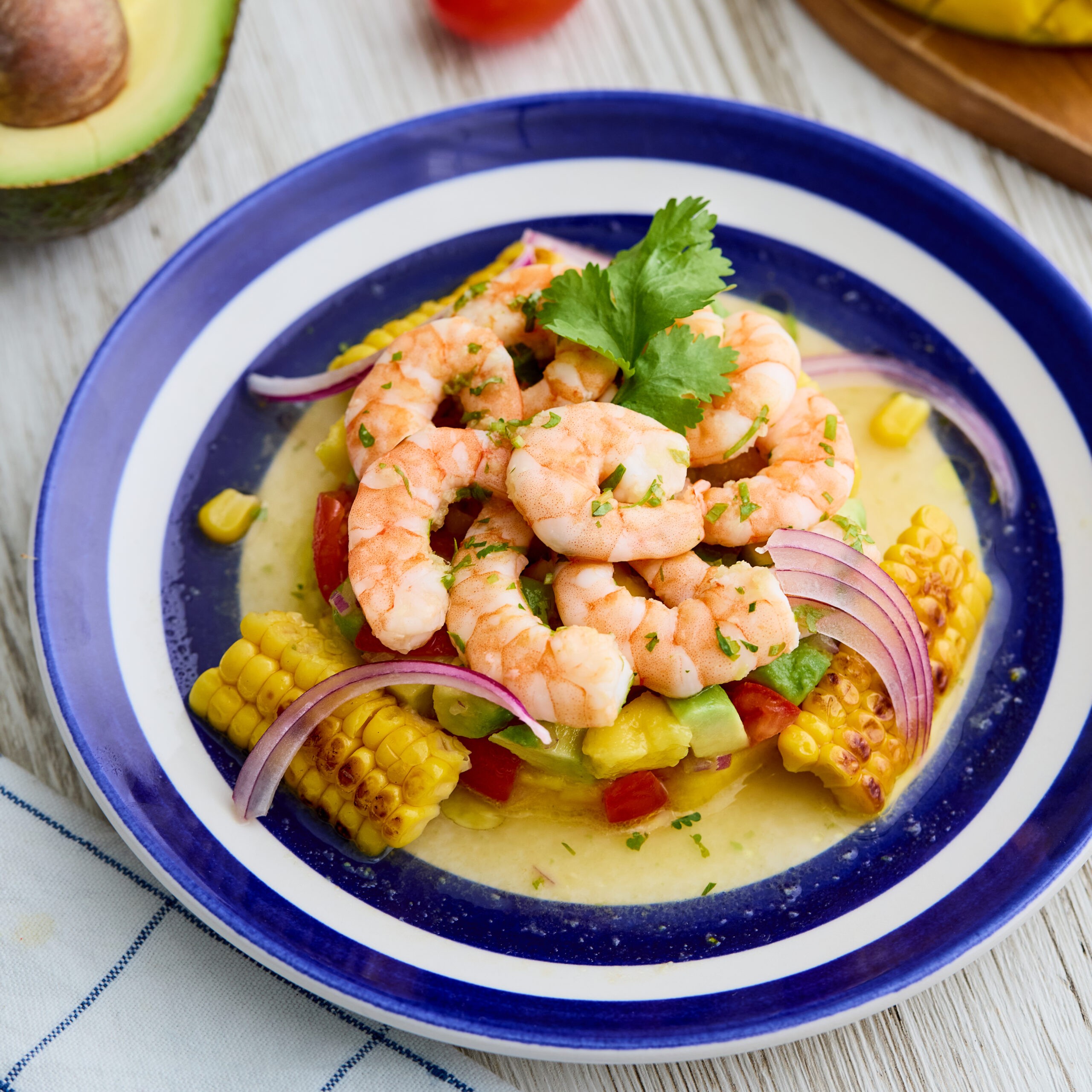 Ceviche de langostinos